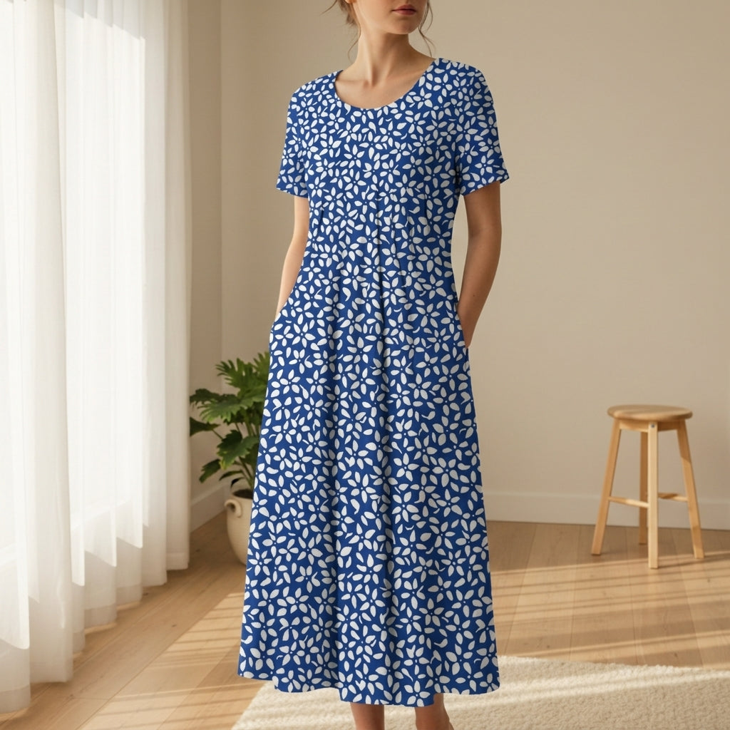 short sleeve midi dress for women Paloma Print Evening Gown Outfit With Featuring sheer cap sleeves chapel train prom dresses Size:WIDE - US MEN 8.5 - UK 8 - EU 42