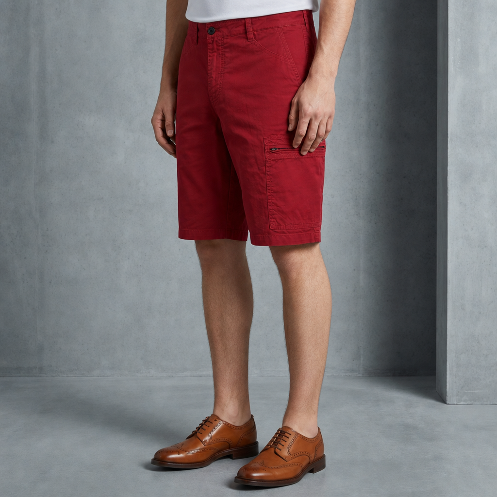 Maratea Cargo Shorts in Red