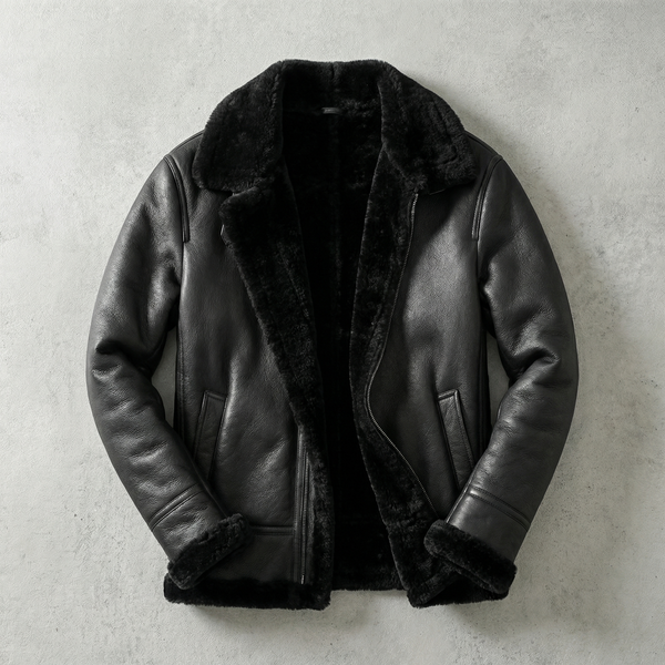 Monaco Leather Aviator Jacket – Arthur Hendon