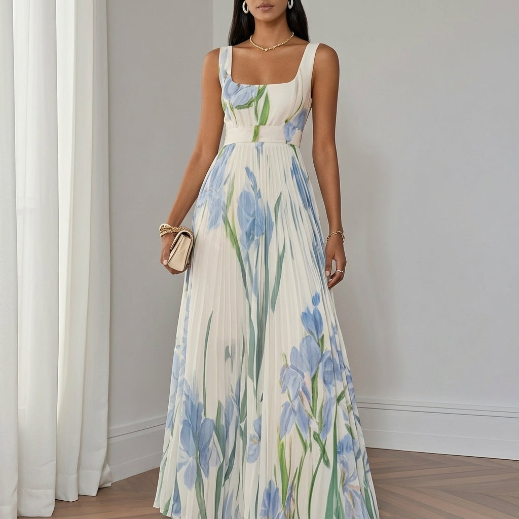 Light Blue Floral