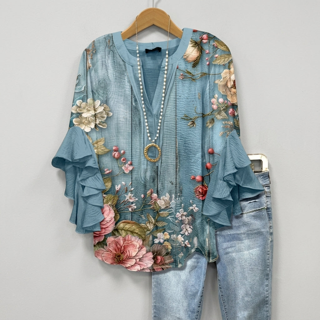 Floral Blue