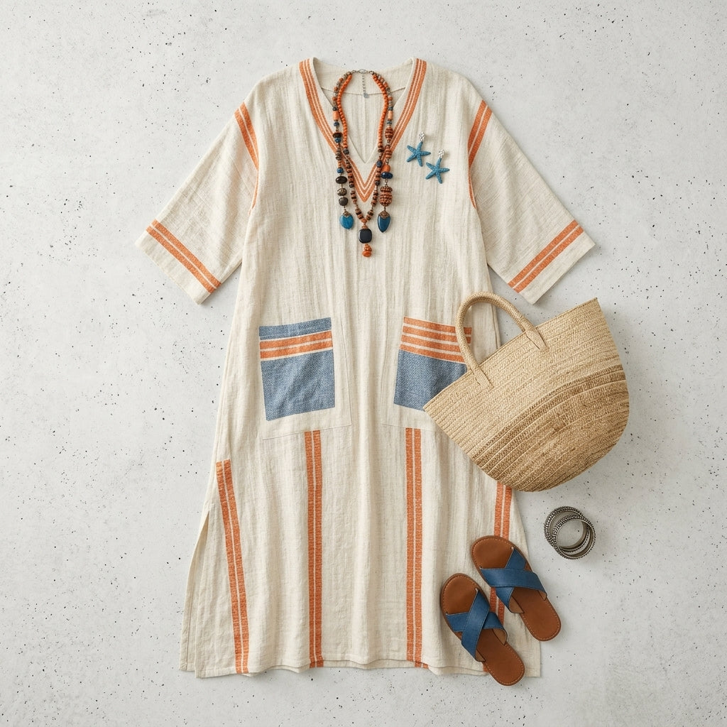 White/Orange