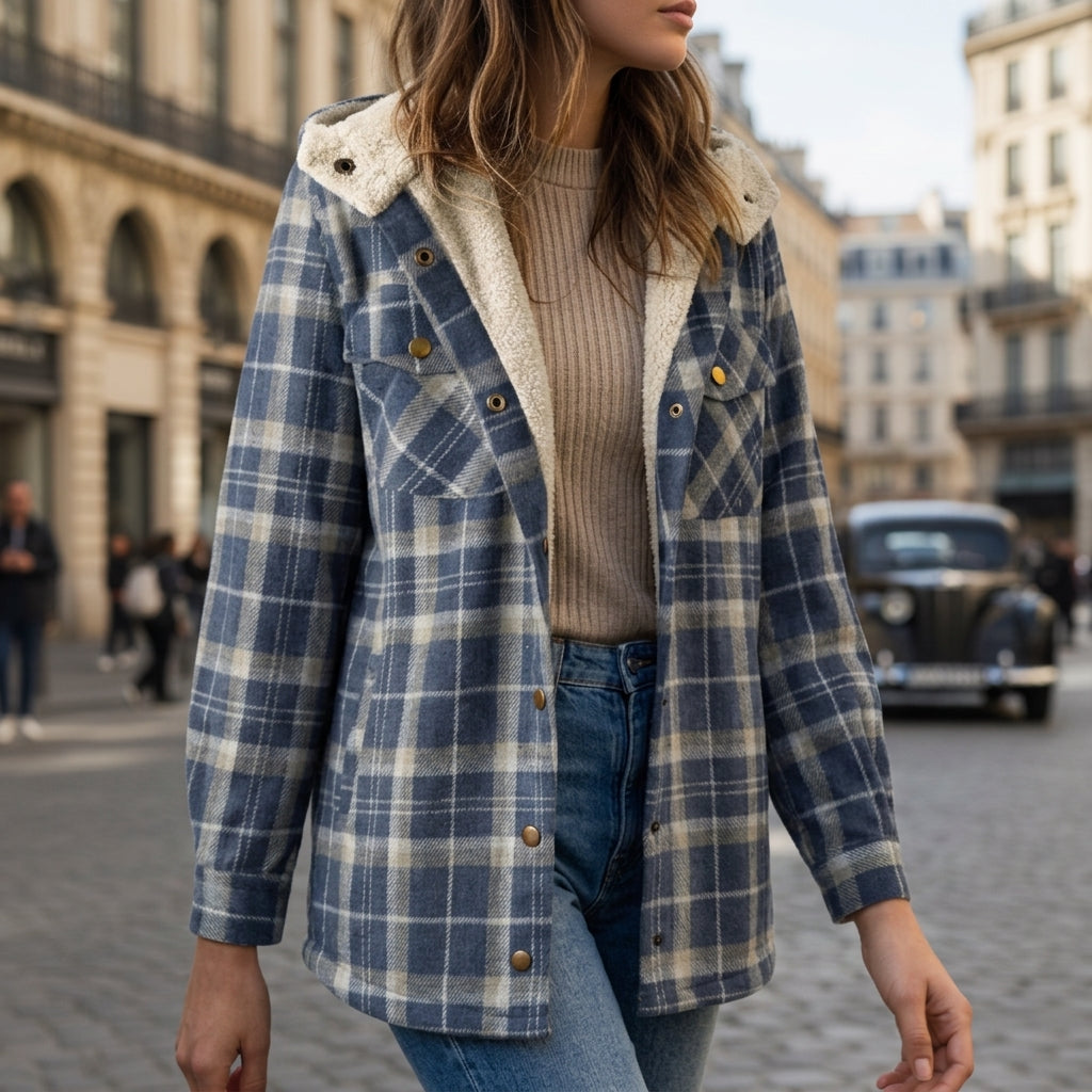 Dusty Blue Plaid