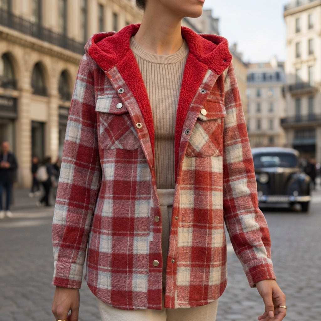 Crimson Berry Plaid