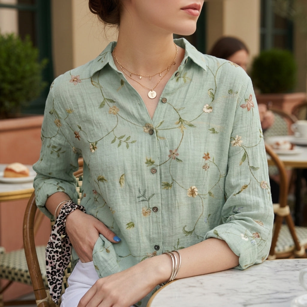 Sage Green Floral