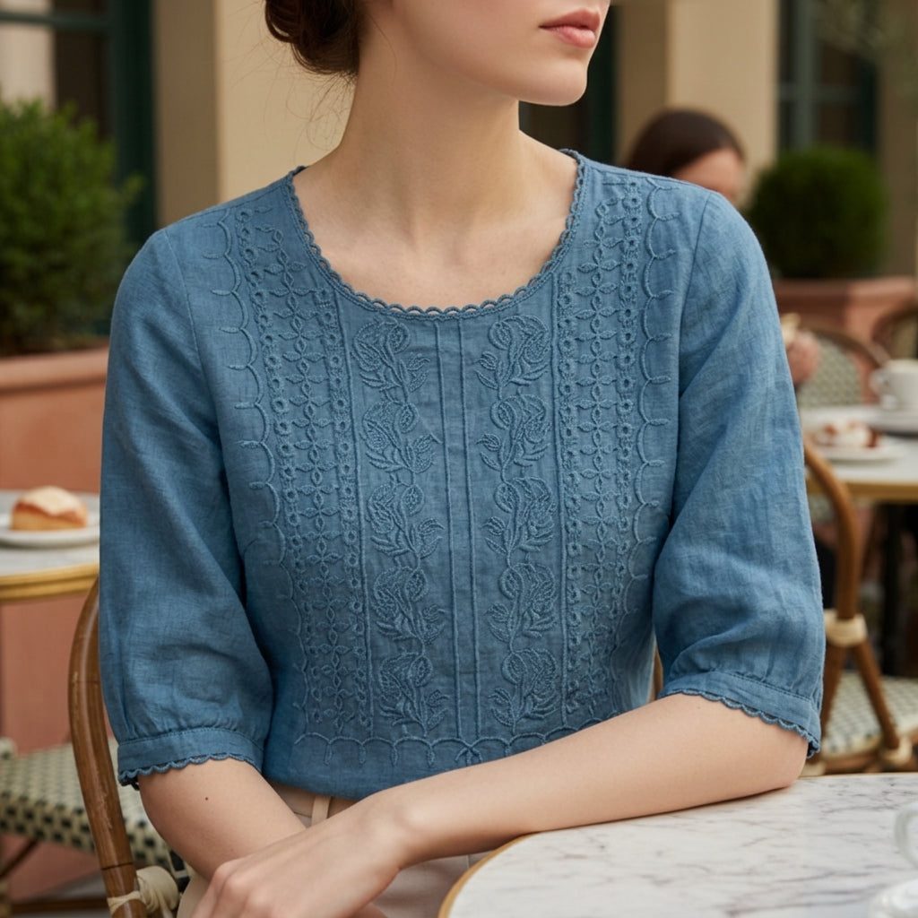 Dusty Denim Blue