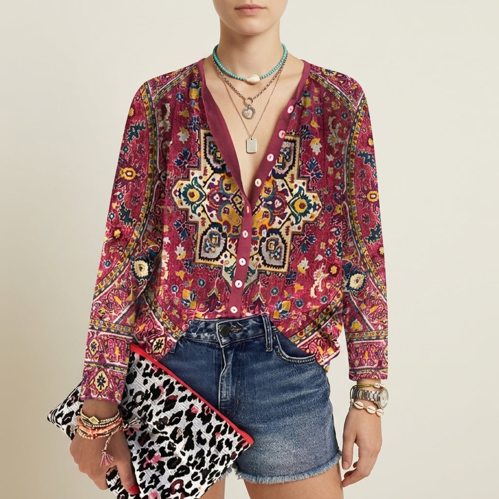 Burgundy Boho