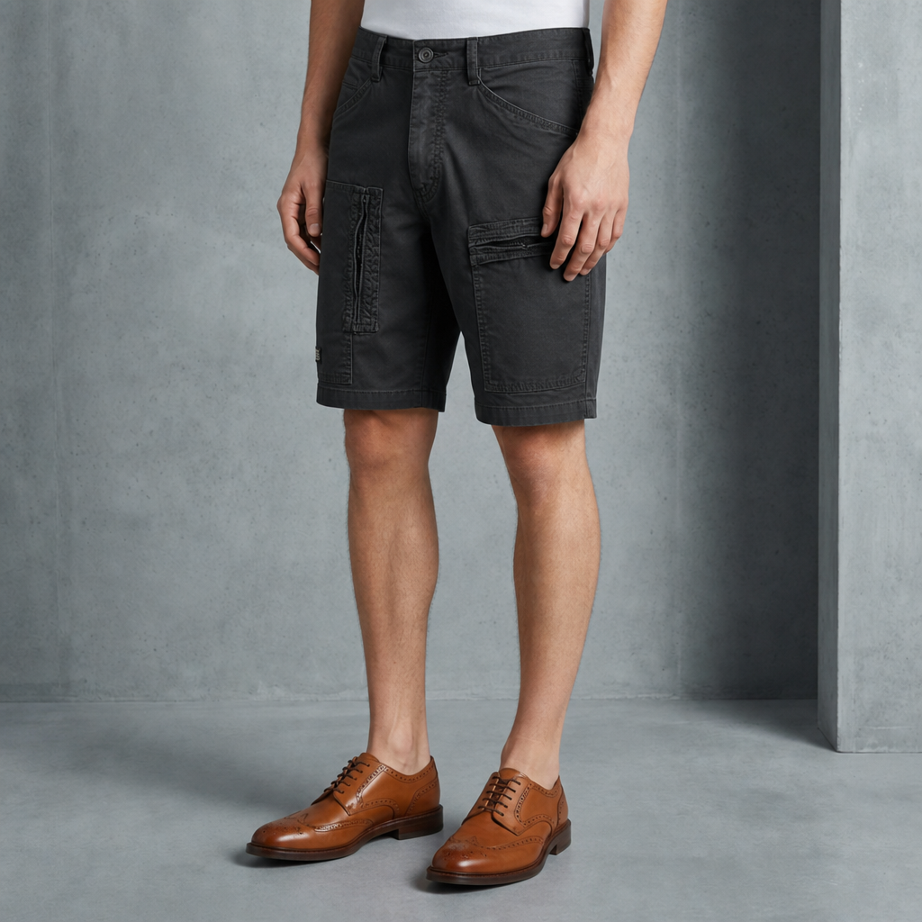 Maratea Cargo Shorts in Black