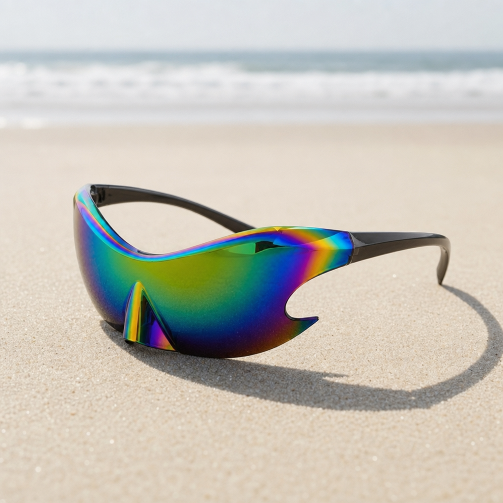 Women's Ceret Sunglasses in Green Lantern