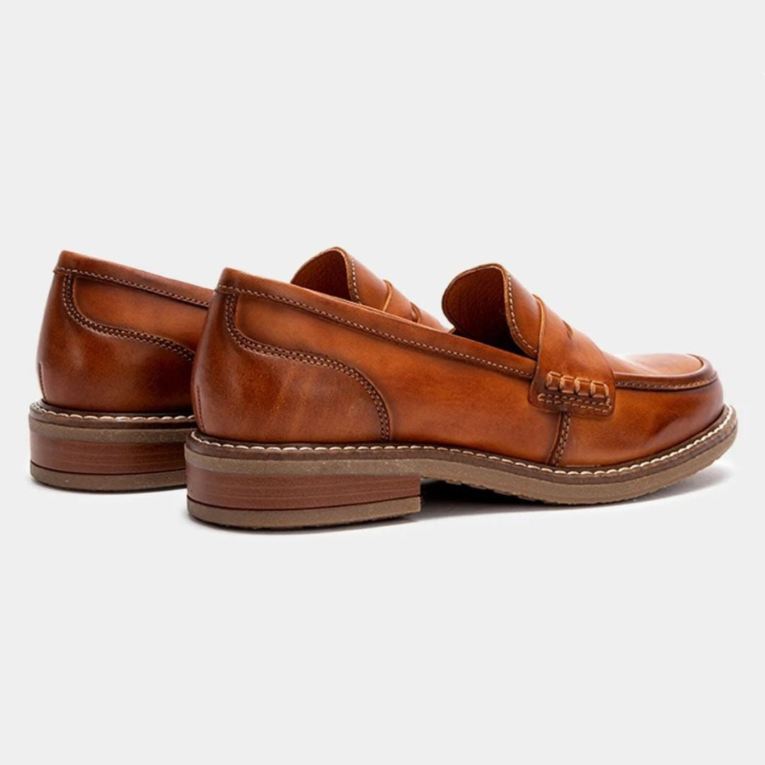 Rossano Orthopedic Leather Loafers