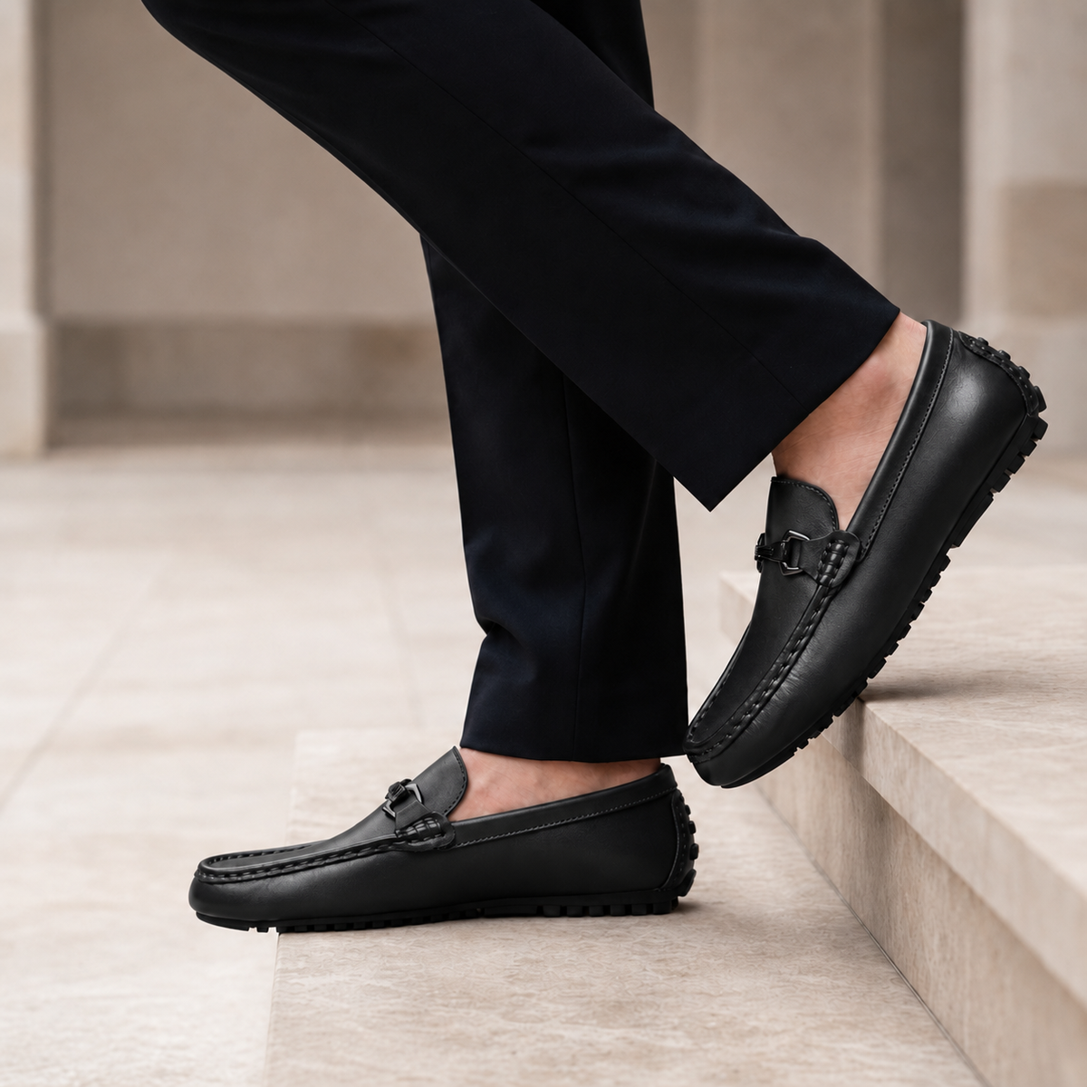 Mantova Leather Bit Loafers