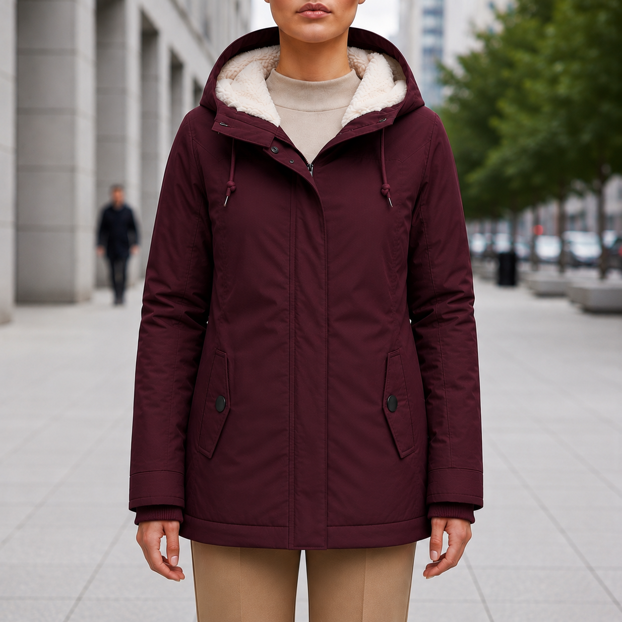 Marvao Maya Sherpa-Lined Parka