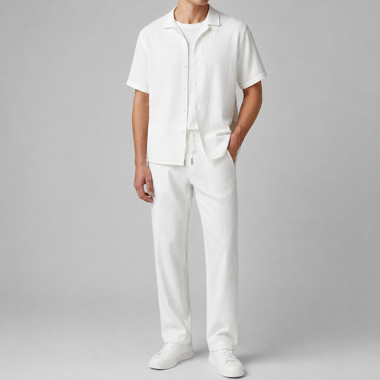 Sitges Linen Two-Piece Set