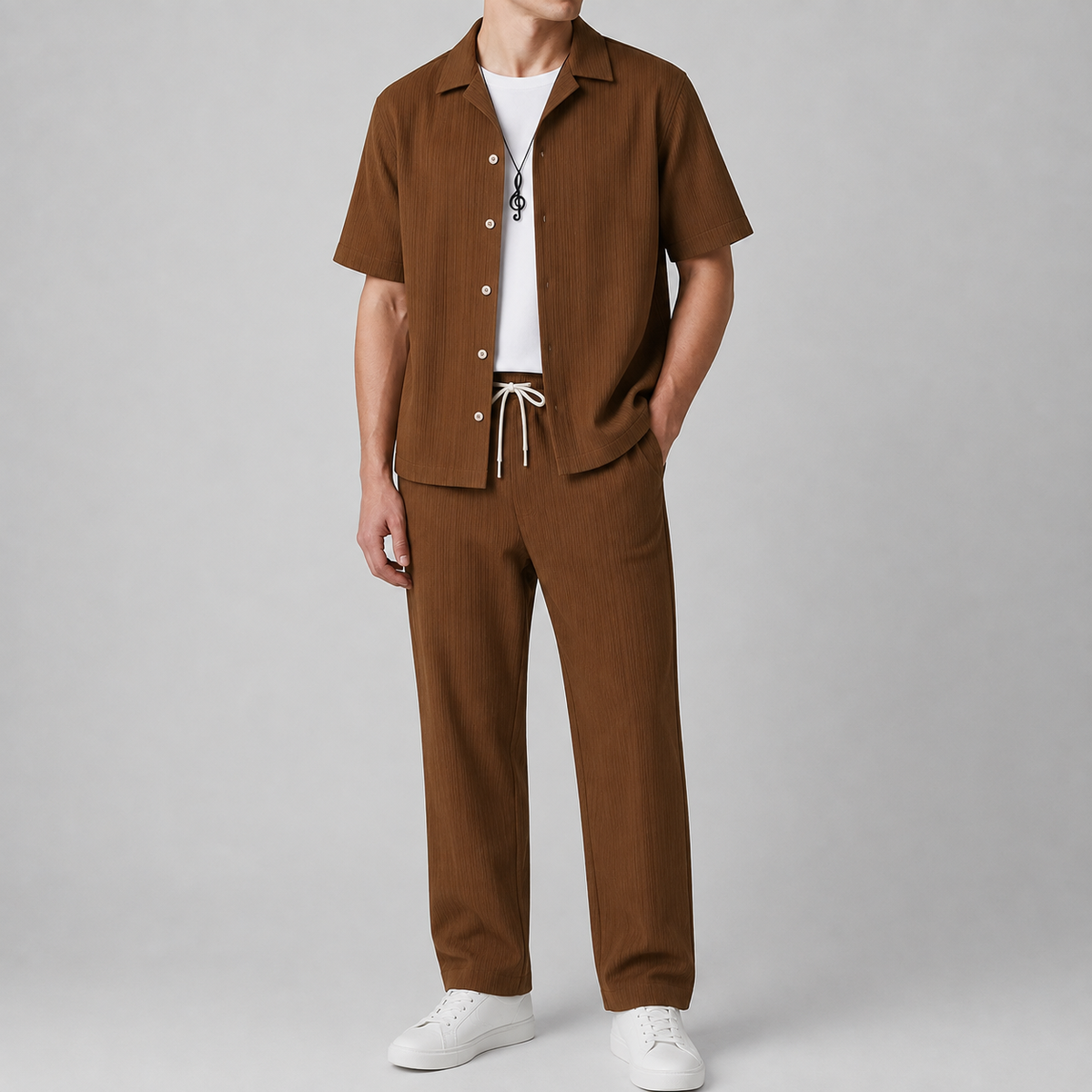 Sitges Linen Two-Piece Set
