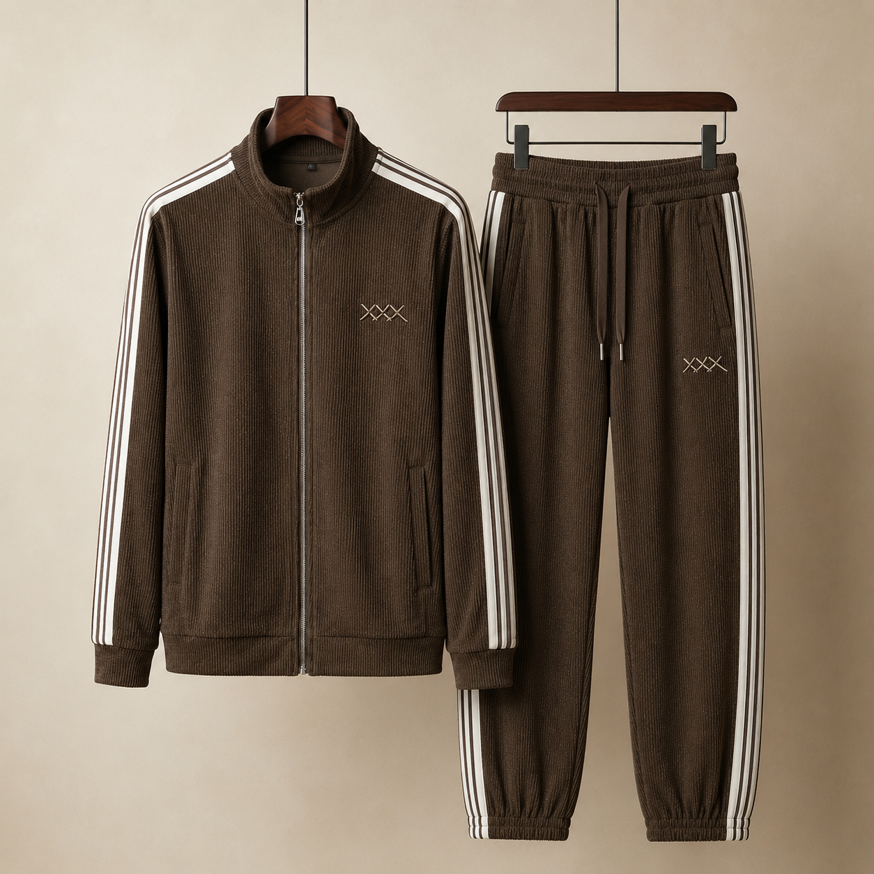 Bandol Corduroy Stripe Tracksuit