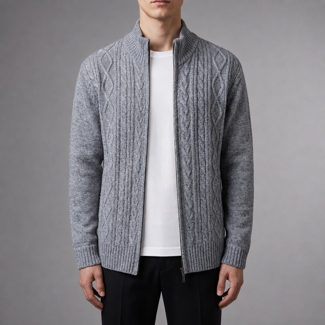 Porto Vecchio Cable Knit Cardigan