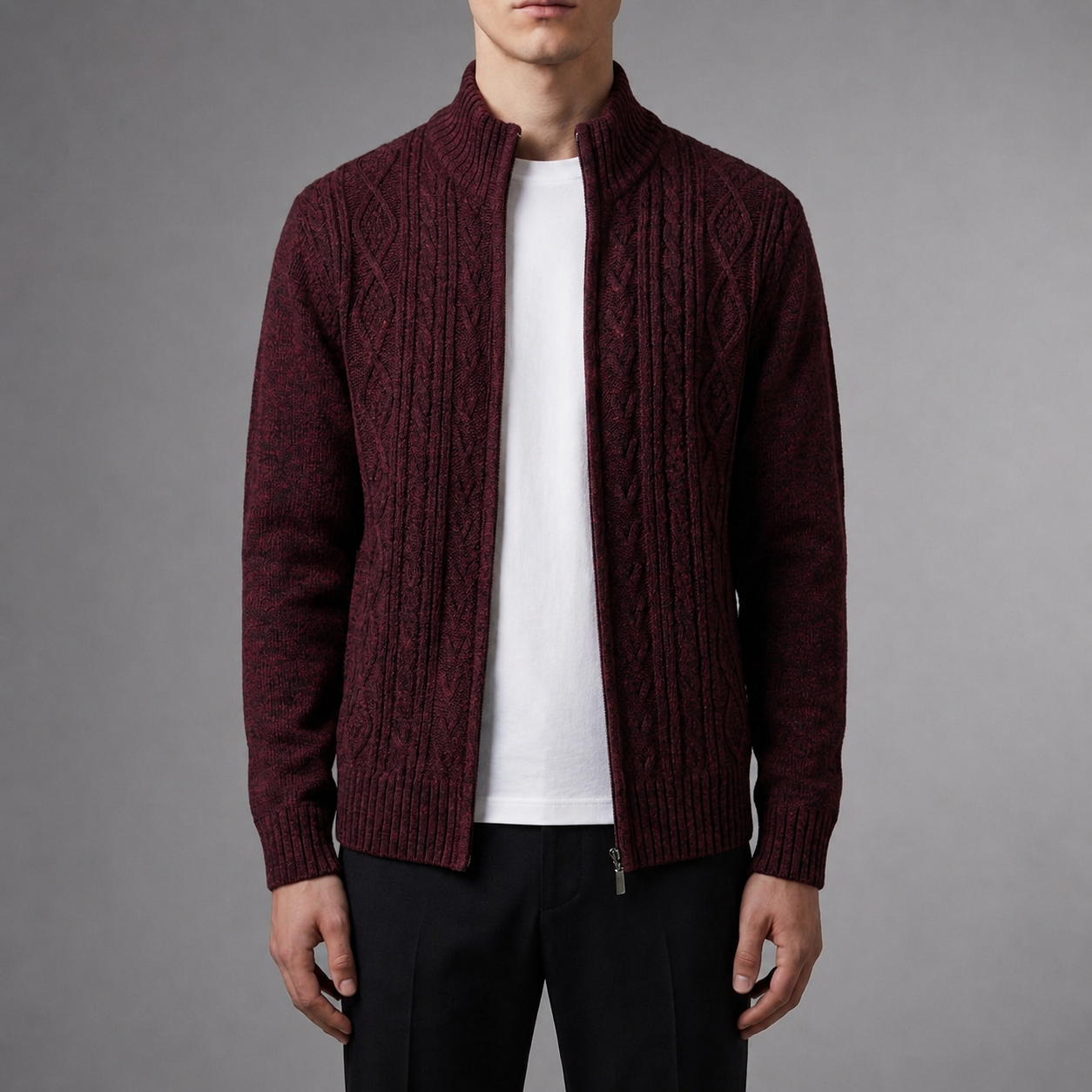 Porto Vecchio Cable Knit Cardigan