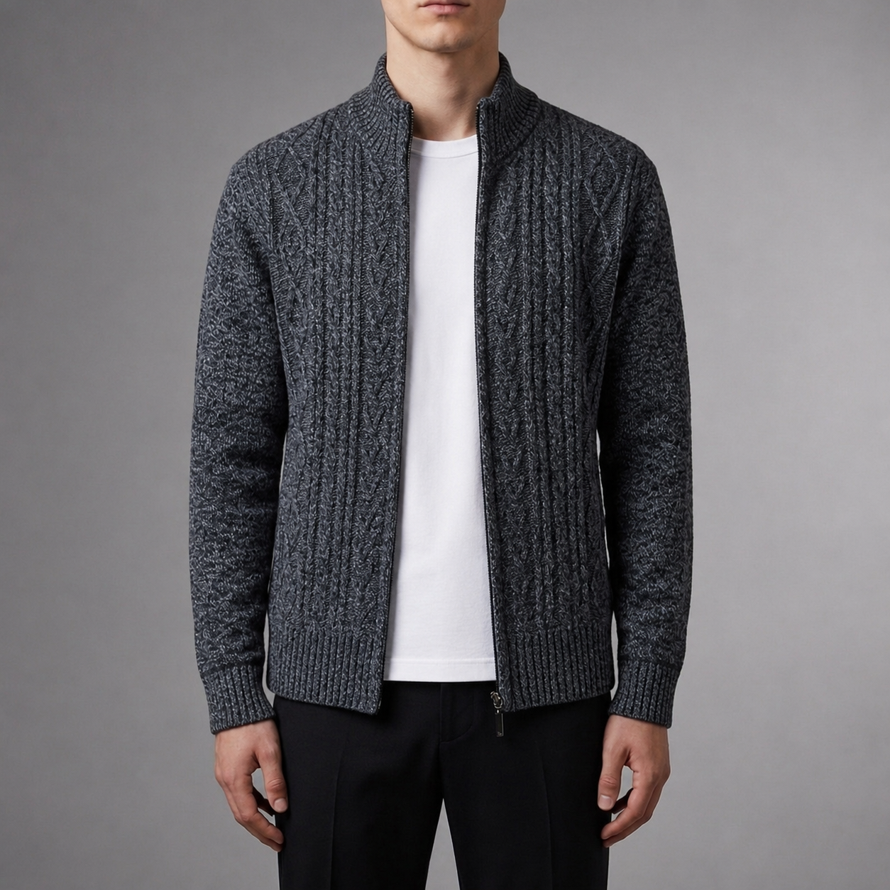 Porto Vecchio Cable Knit Cardigan