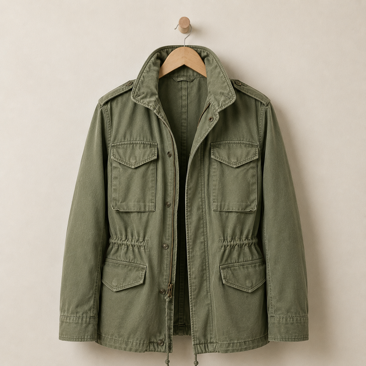 Hamburg Men's Military Field Jacket