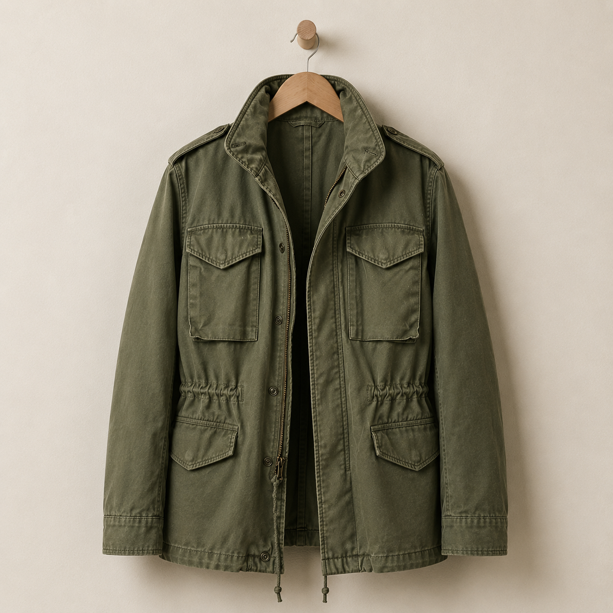 Hamburg Men's Military Field Jacket