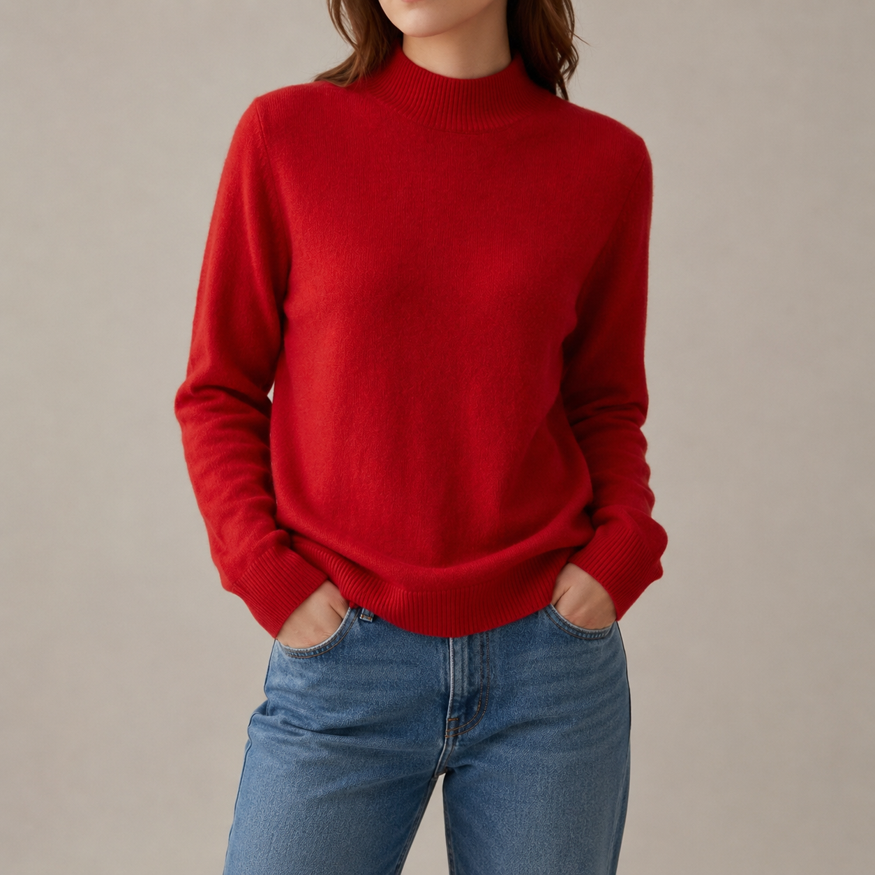 Hyeres Mock Neck Sweater