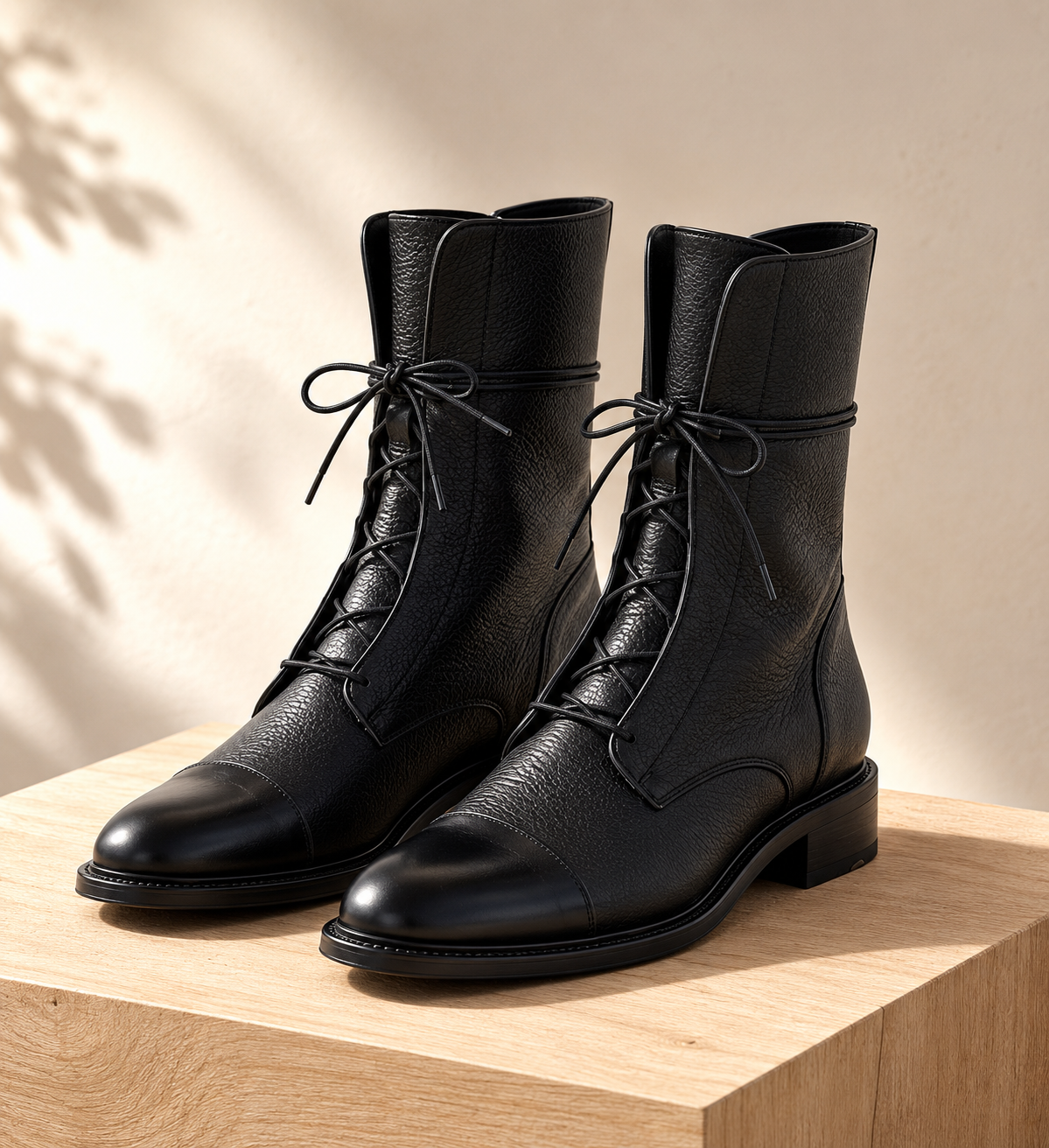 Kefalonia Vintage Lace-Up Boots