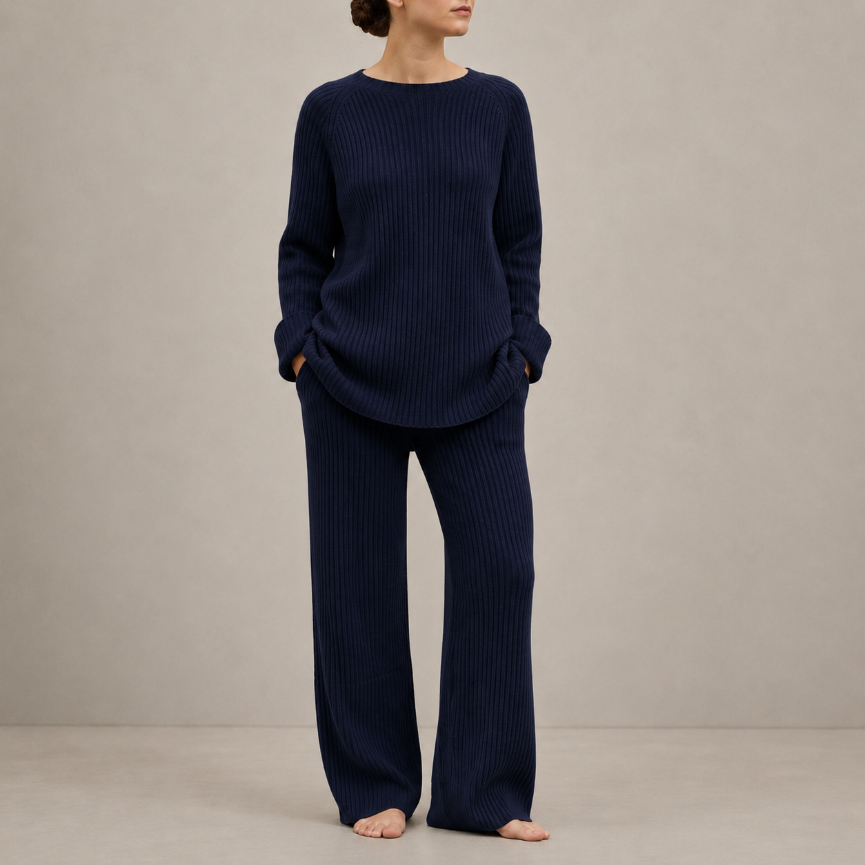 Roquebrune Ribbed Knit Co-ord Set