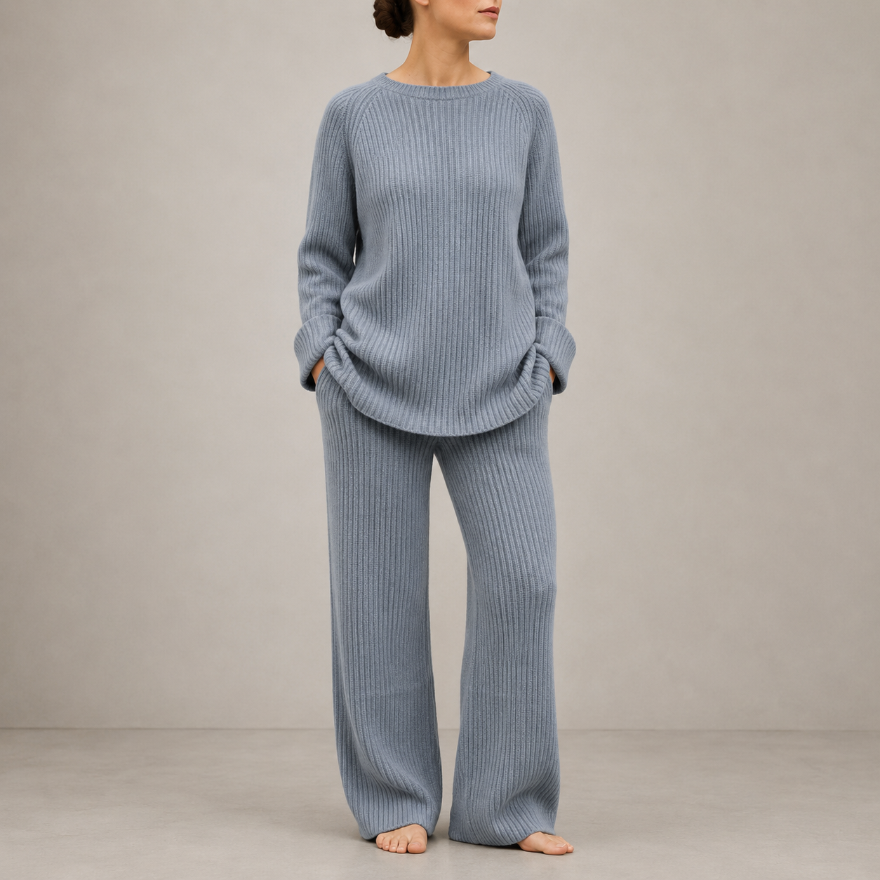 Roquebrune Ribbed Knit Co-ord Set
