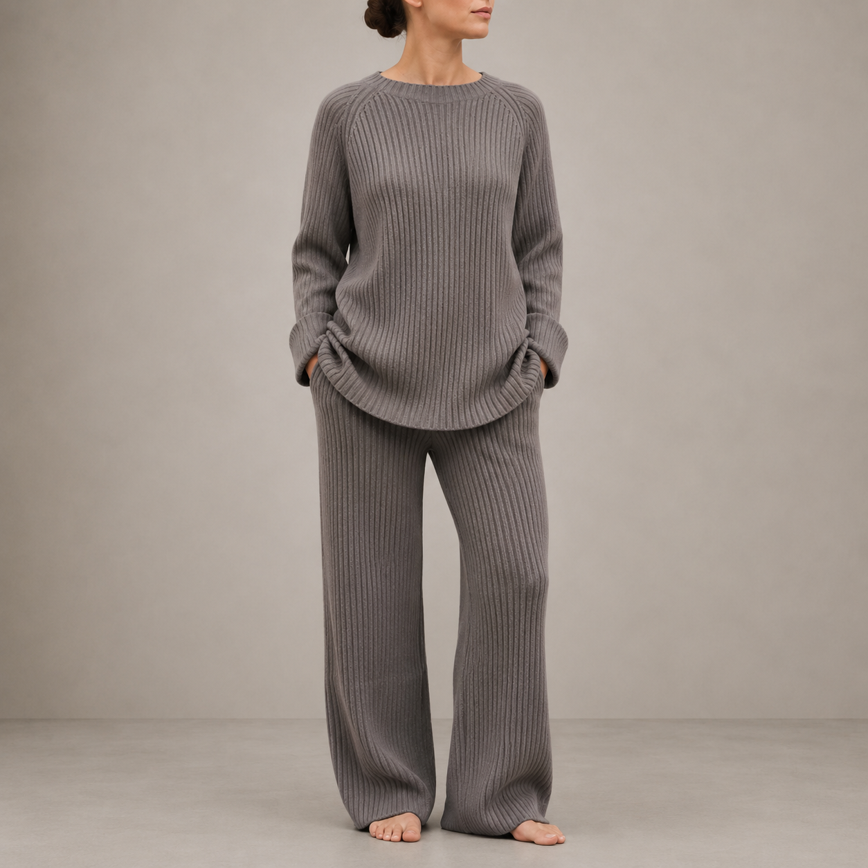 Roquebrune Ribbed Knit Co-ord Set