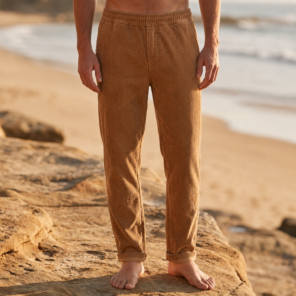Ravello Wide-Wale Corduroy Trousers