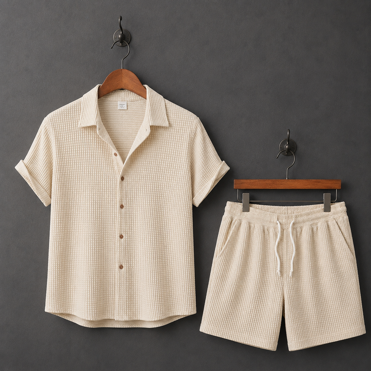 Côte Waffle-Weave Co-ord Set