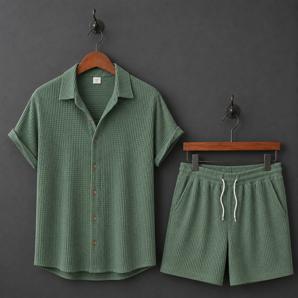 Côte Waffle-Weave Co-ord Set