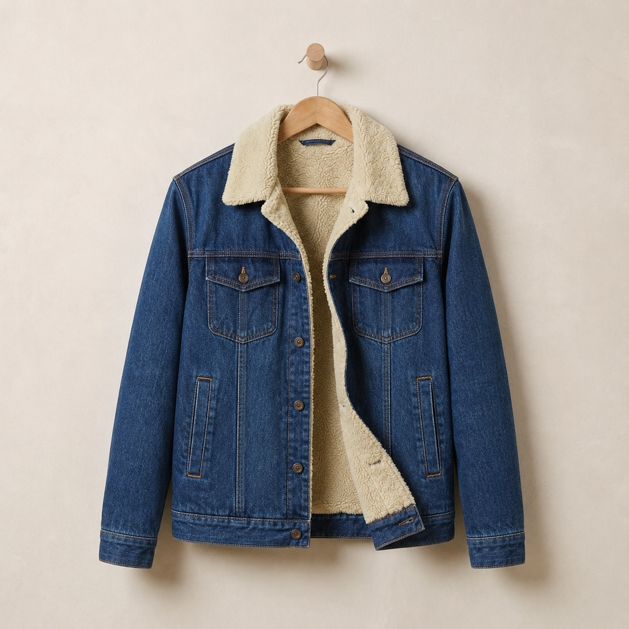Gridlock Quilted Denim Jacket
