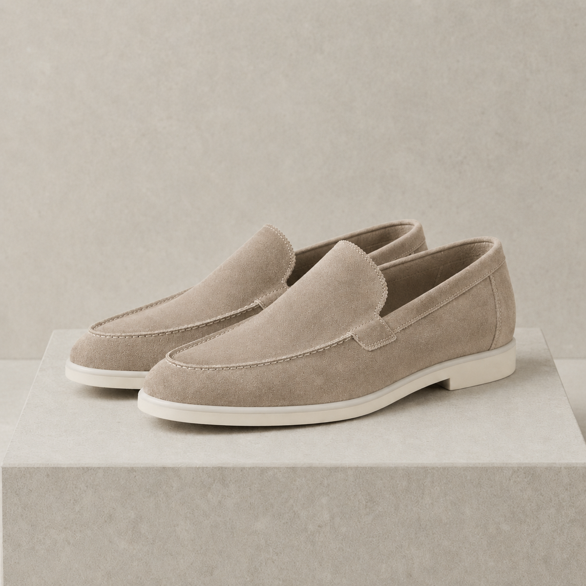 Aix Suede Slip-On Loafers