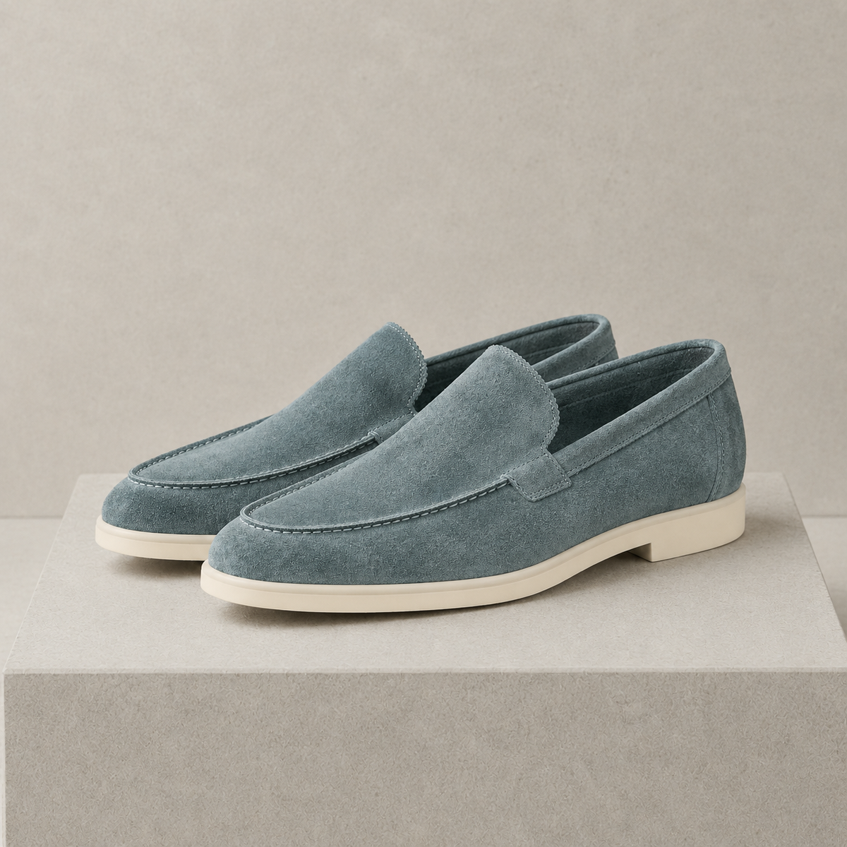Aix Suede Slip-On Loafers