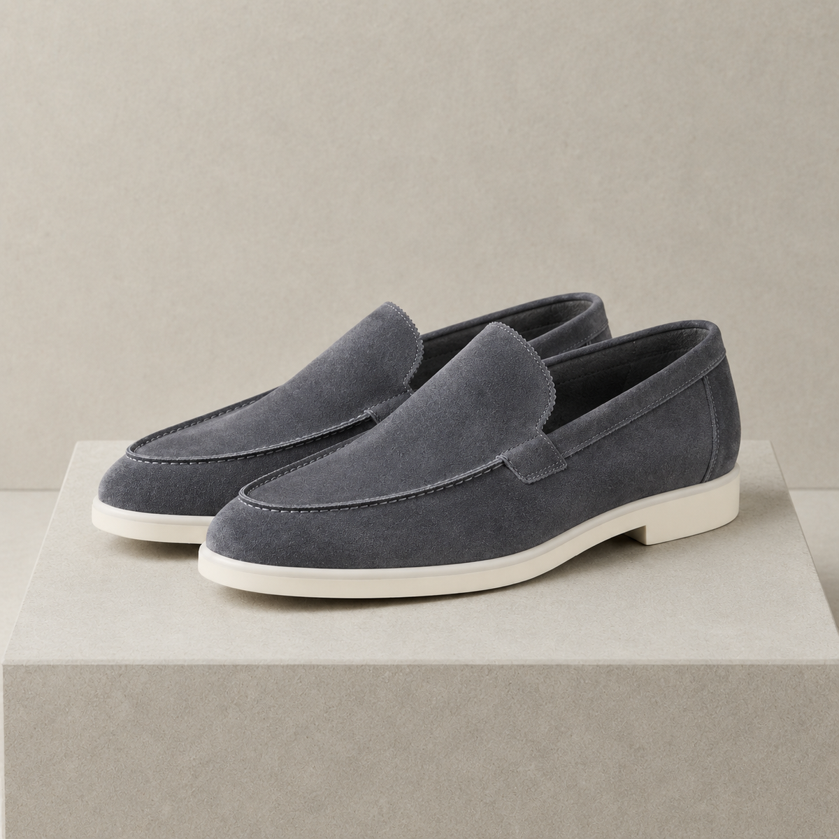 Aix Suede Slip-On Loafers