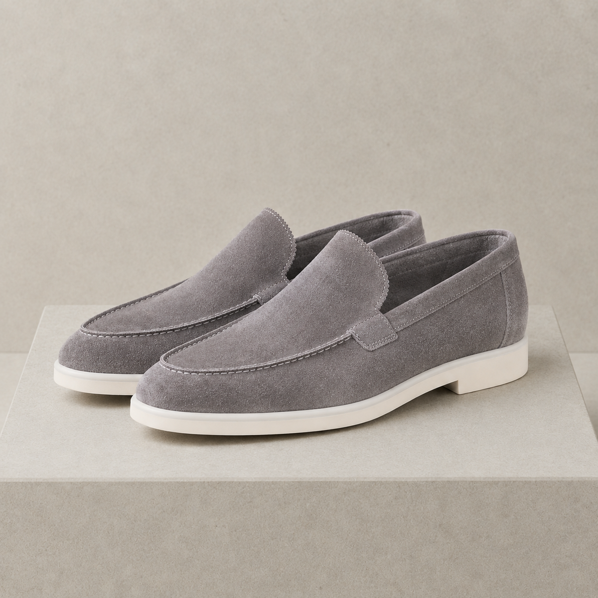 Aix Suede Slip-On Loafers