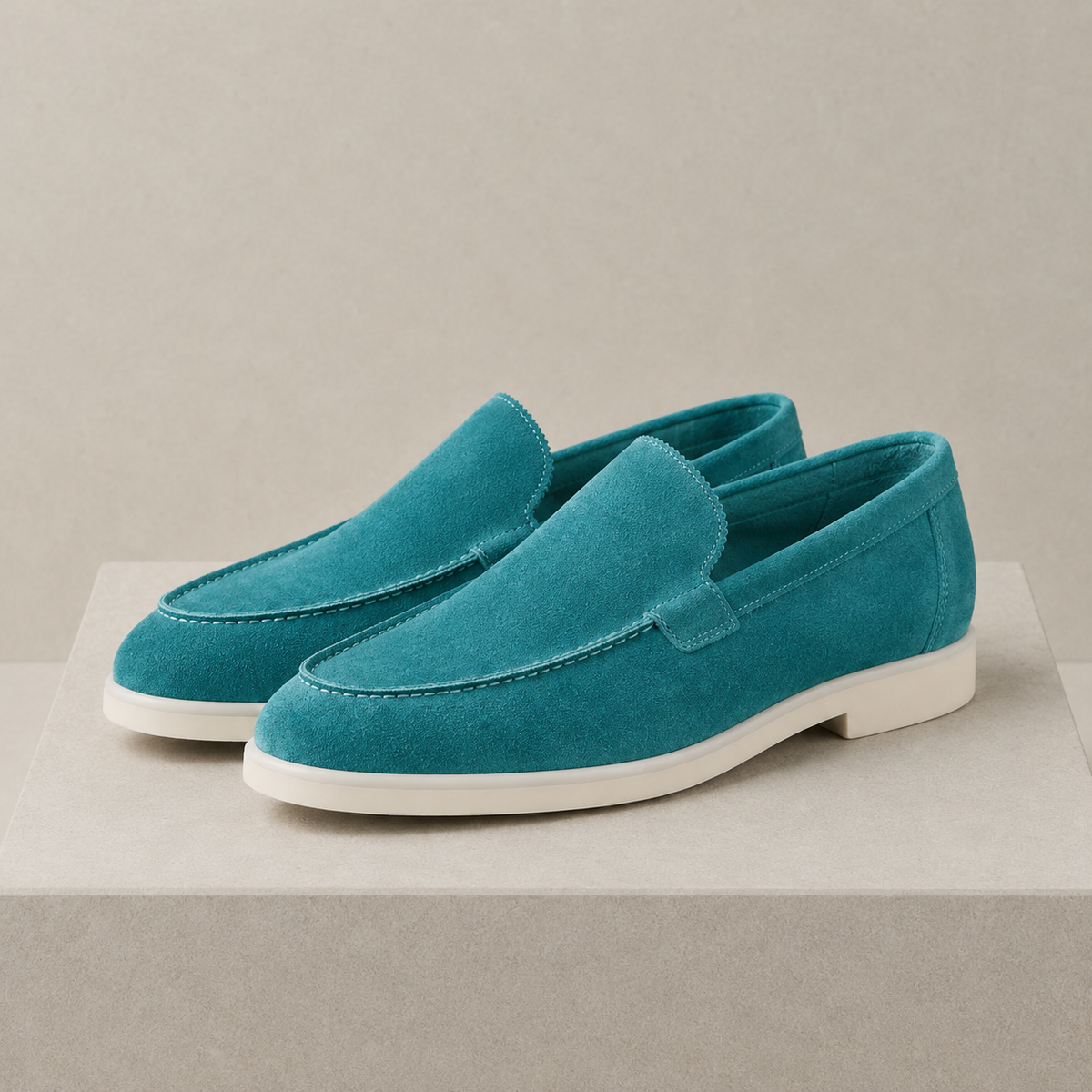 Aix Suede Slip-On Loafers