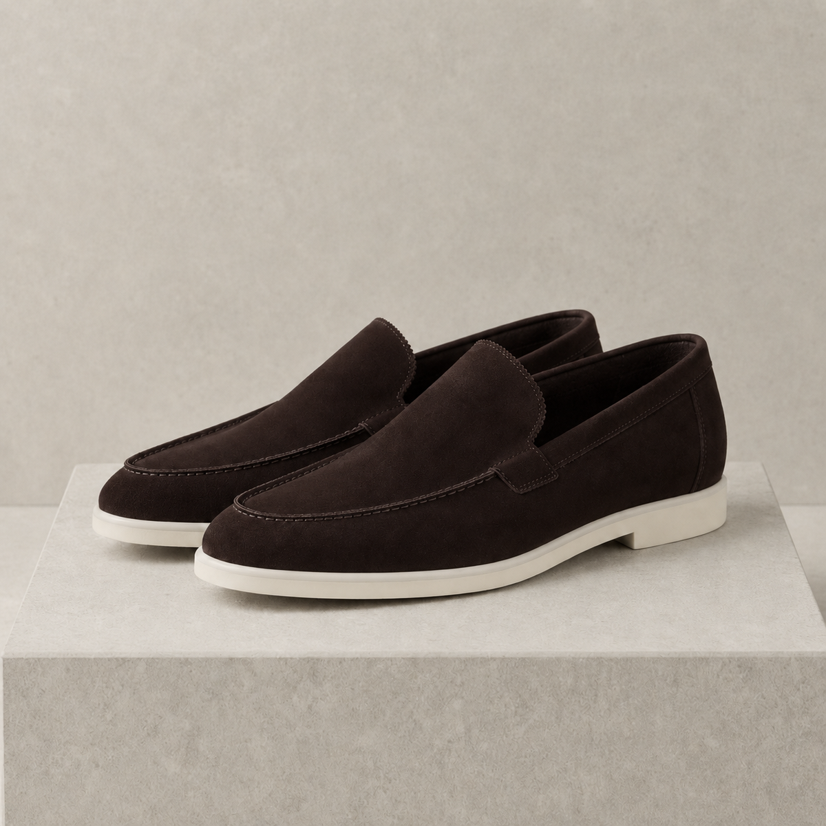 Aix Suede Slip-On Loafers