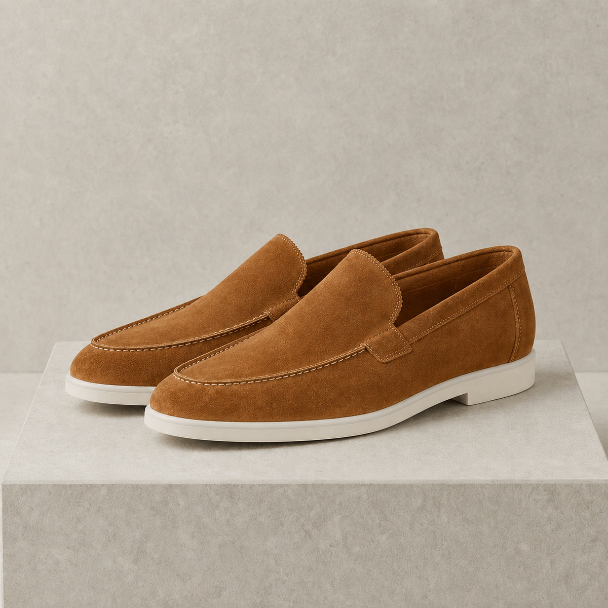 Aix Suede Slip-On Loafers