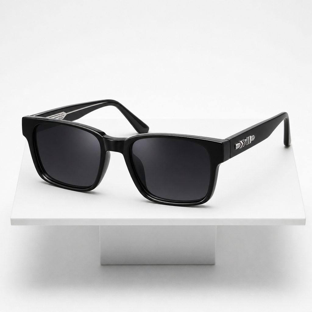 Men's Rabat Sunglasses in Classic Black