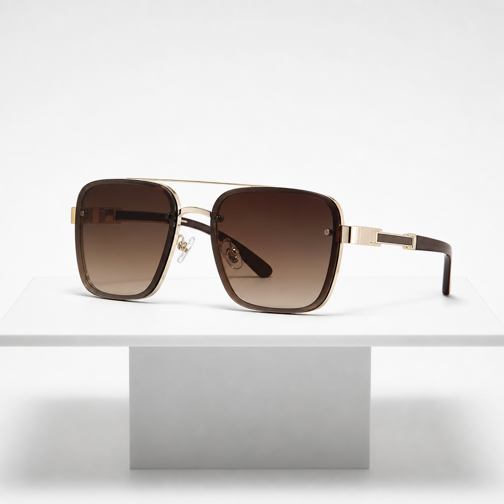 Men's Toledo Sunglasses in Brown